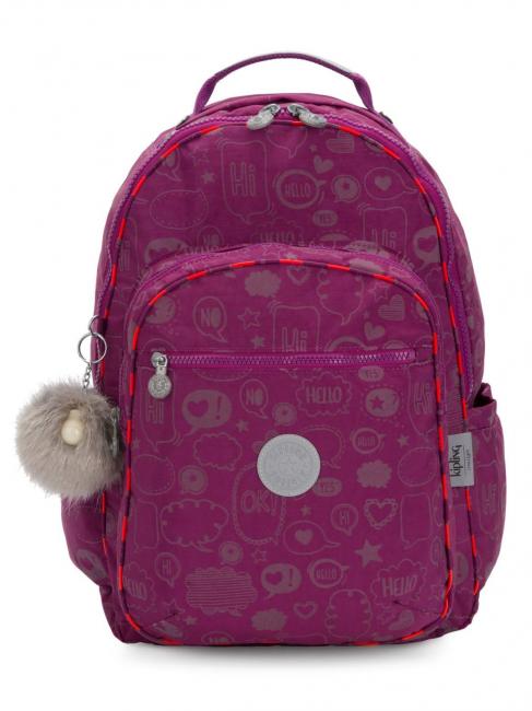 KIPLING SEOUL 15" laptop backpack flashlight statement - Backpacks & School and Leisure