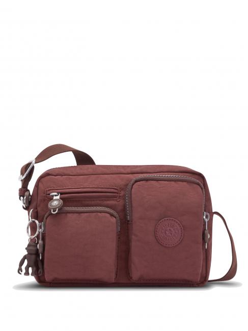 KIPLING ALBENA Small shoulder bag mahogany - Women’s Bags