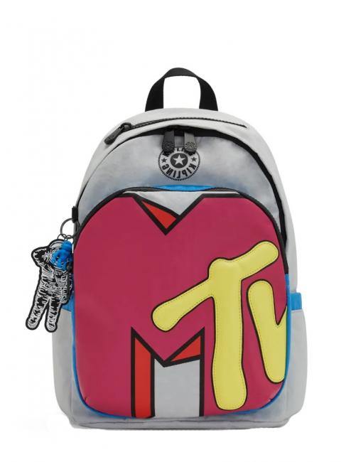 KIPLING DELIA MTV + Backpack in recycled fabric oversized mtv - Backpacks & School and Leisure