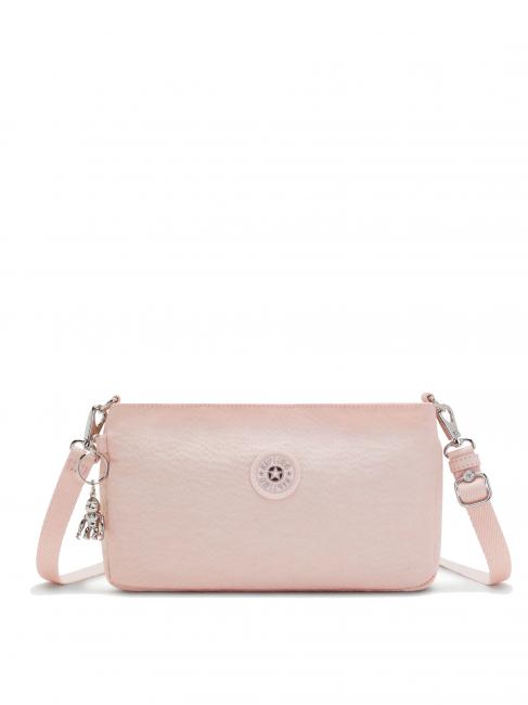 KIPLING MASHA Small shoulder bag spring rose emboss - Women’s Bags