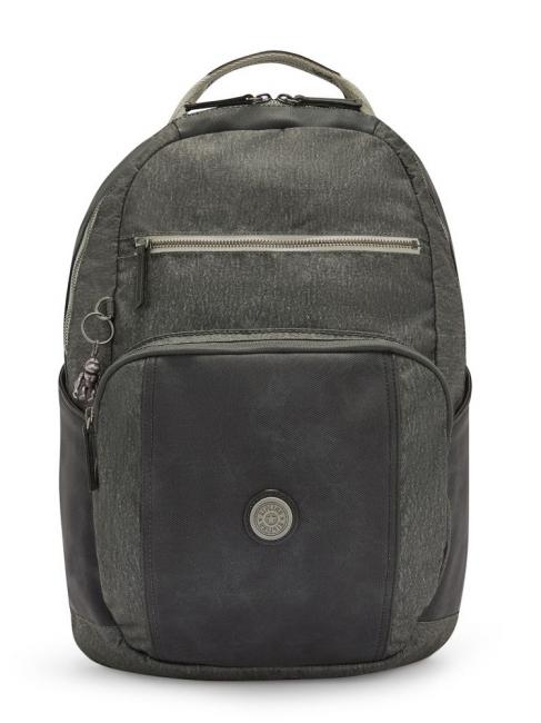 KIPLING TROY 15" laptop backpack granite slate pe - Backpacks & School and Leisure