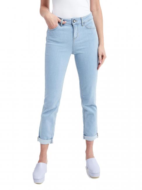 LIUJO BOTTOM UP PARFAIT MONROE Regular waist skinny jeans d.lt blue ecs like w - Jeans