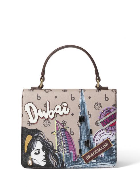 BRACCIALINI CARTOLINE DUBAI Shoulder bag folder Black - Women’s Bags