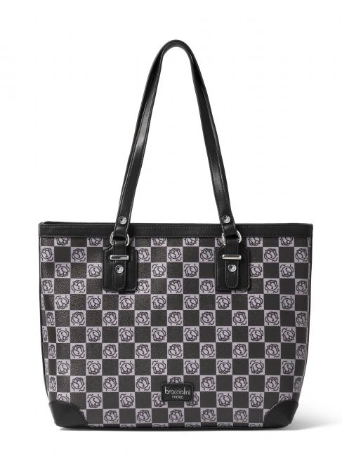 BRACCIALINI MONORANGE Shoulder shopper bag Black - Women’s Bags