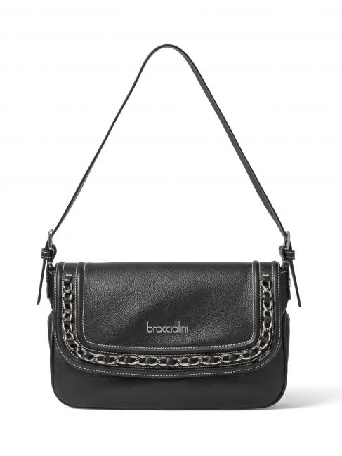 BRACCIALINI NORA Leather shoulder bag Black - Women’s Bags