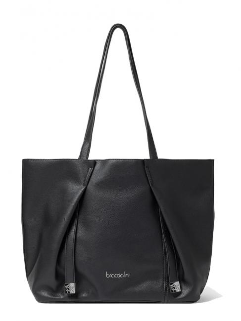 BRACCIALINI GIO Shopper with removable pochette Black - Women’s Bags