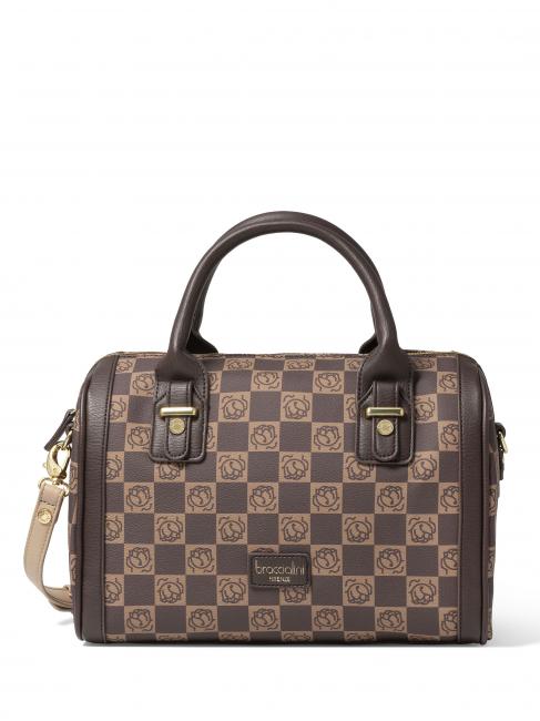 BRACCIALINI MONORANGE Trunk bag with shoulder strap Brown - Women’s Bags
