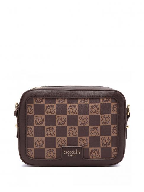 BRACCIALINI MONORANGE Shoulder camera bag Brown - Women’s Bags