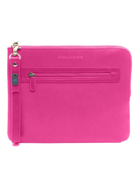 PIQUADRO CRAYON  CRAYON Clutch bag for ipad 2 FUXIA - Tablet holder& Organizer