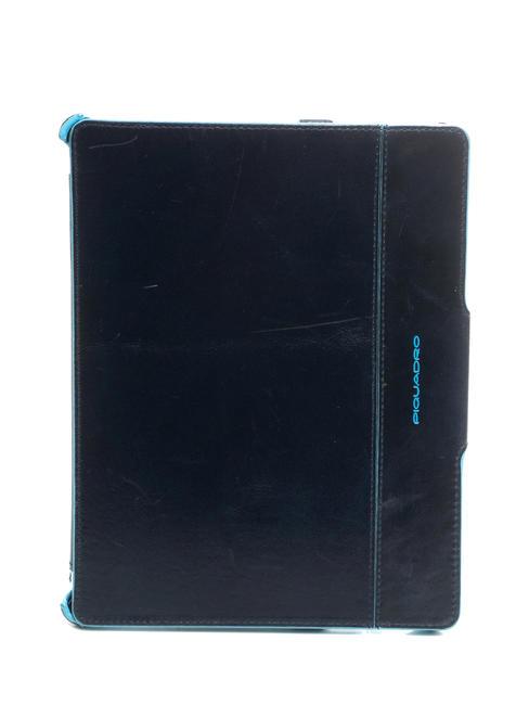 PIQUADRO BLUE SQUARE Leather tablet case MAHOGANY - Tablet holder& Organizer
