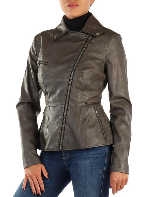 GUESS AGNES Jacket with zip jet black multi - Women's Jackets
