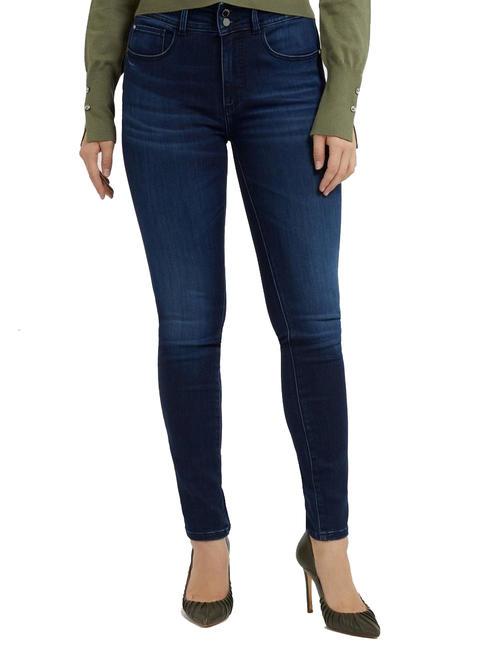 GUESS ANNETTE FOLDED skinny jeans warm ocean - Jeans