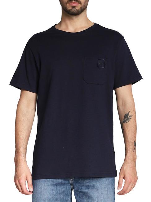 GUESS KIKI Cotton pocket T-shirt smartblue - T-shirt