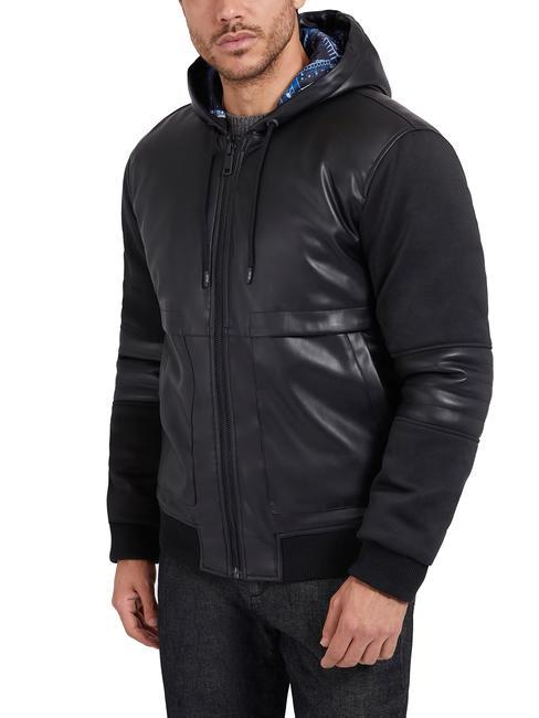 GUESS DOWNTOWN BRANDED Bomber jacket jetbla - Men's Jackets