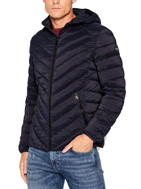 GUESS Giacca stretch con cappuccio  smartblue - Men's Jackets