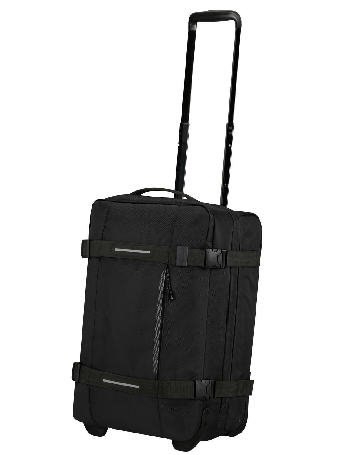 American tourister sales trolley bags black