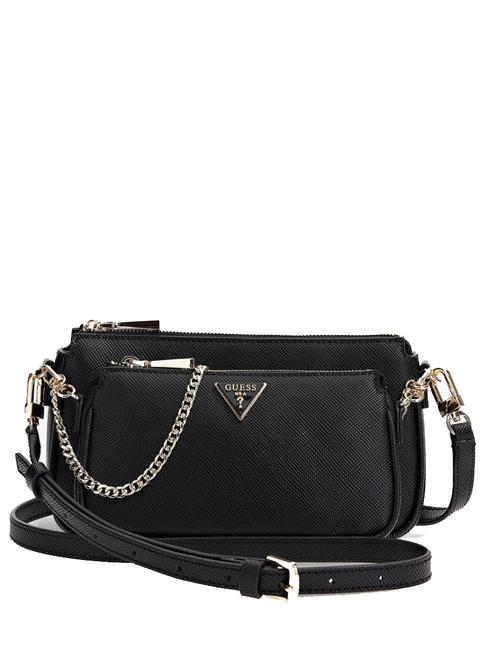 GUESS NOELLE Double shoulder bag BLACK - Women’s Bags