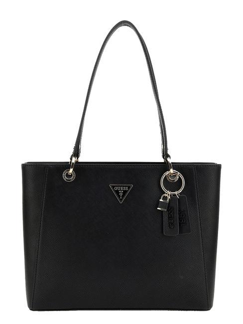 GUESS NOELLE Saffiano shopper bag BLACK - Women’s Bags