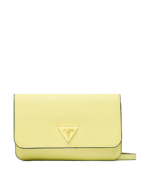 Guess Noelle Mini Shoulder Bag Yellow - Buy At Outlet Prices!