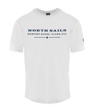 NORTH SAILS NEWPORT - RHODE ISLAND Cotton T-shirt white - T-shirt - 1