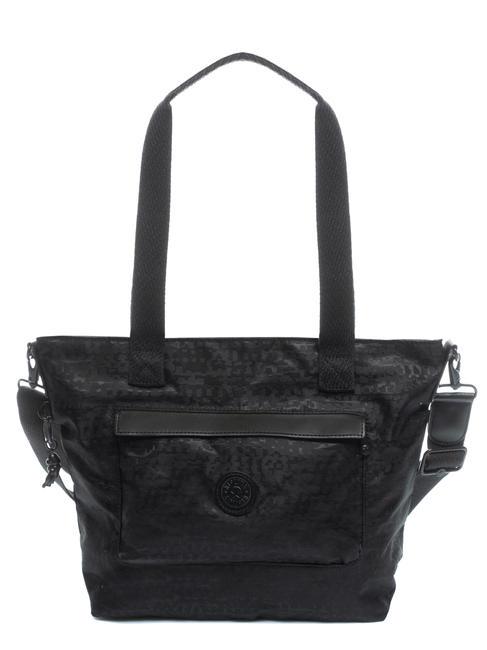 KIPLING TAHNEE Shoulder bag with shoulder strap urban black jacquard - Women’s Bags