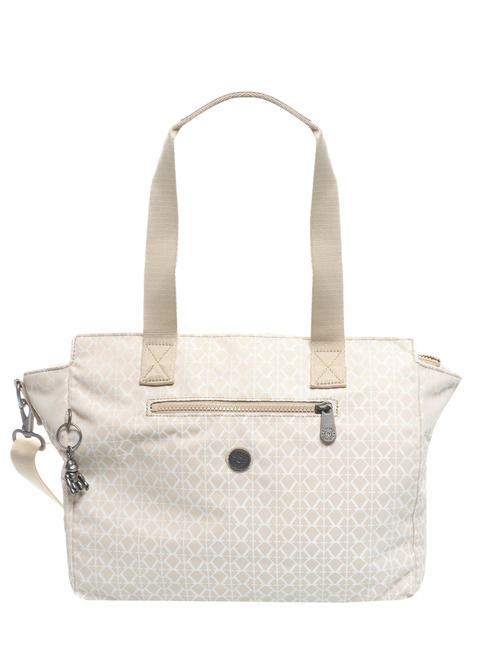 KIPLING DORTHY Shoulder bag with shoulder strap signature beige - Women’s Bags