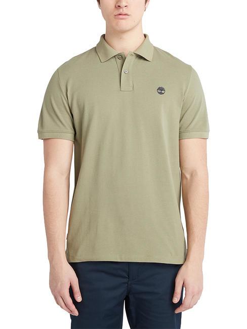 TIMBERLAND MILLERS RIVER Pique polo cassel earth - Polo shirt