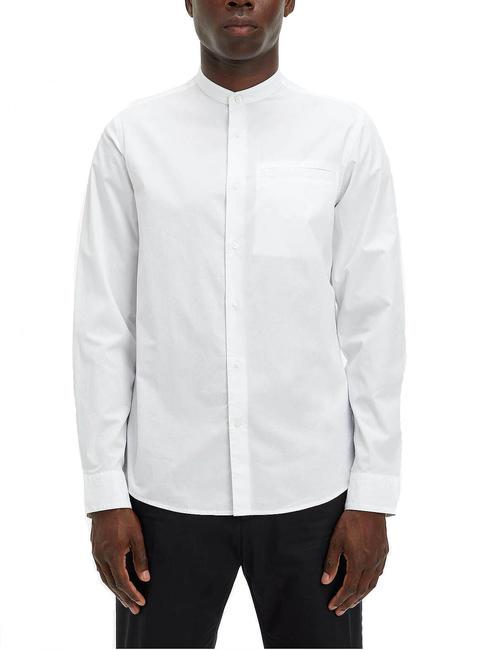 CALVIN KLEIN LIGHT POPLIN Cotton shirt Bright White - Men's Shirts