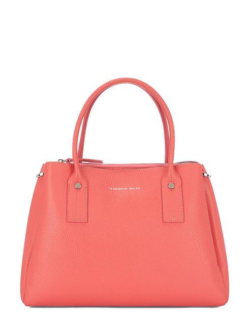 TOSCA BLU BETSY Handbag, with shoulder strap, in leather fuchsia - Women’s Bags