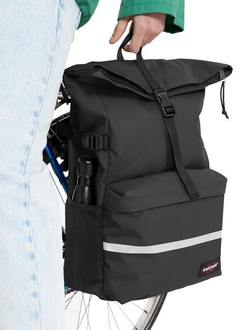 EASTPAK MACLO BIKE 21L backpack with bike attachment BLACK - Tablet holder& Organizer
