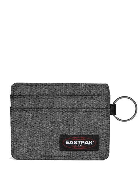 EASTPAK ORTIZ CARD Card holder with key ring BlackDenim - Men’s Wallets