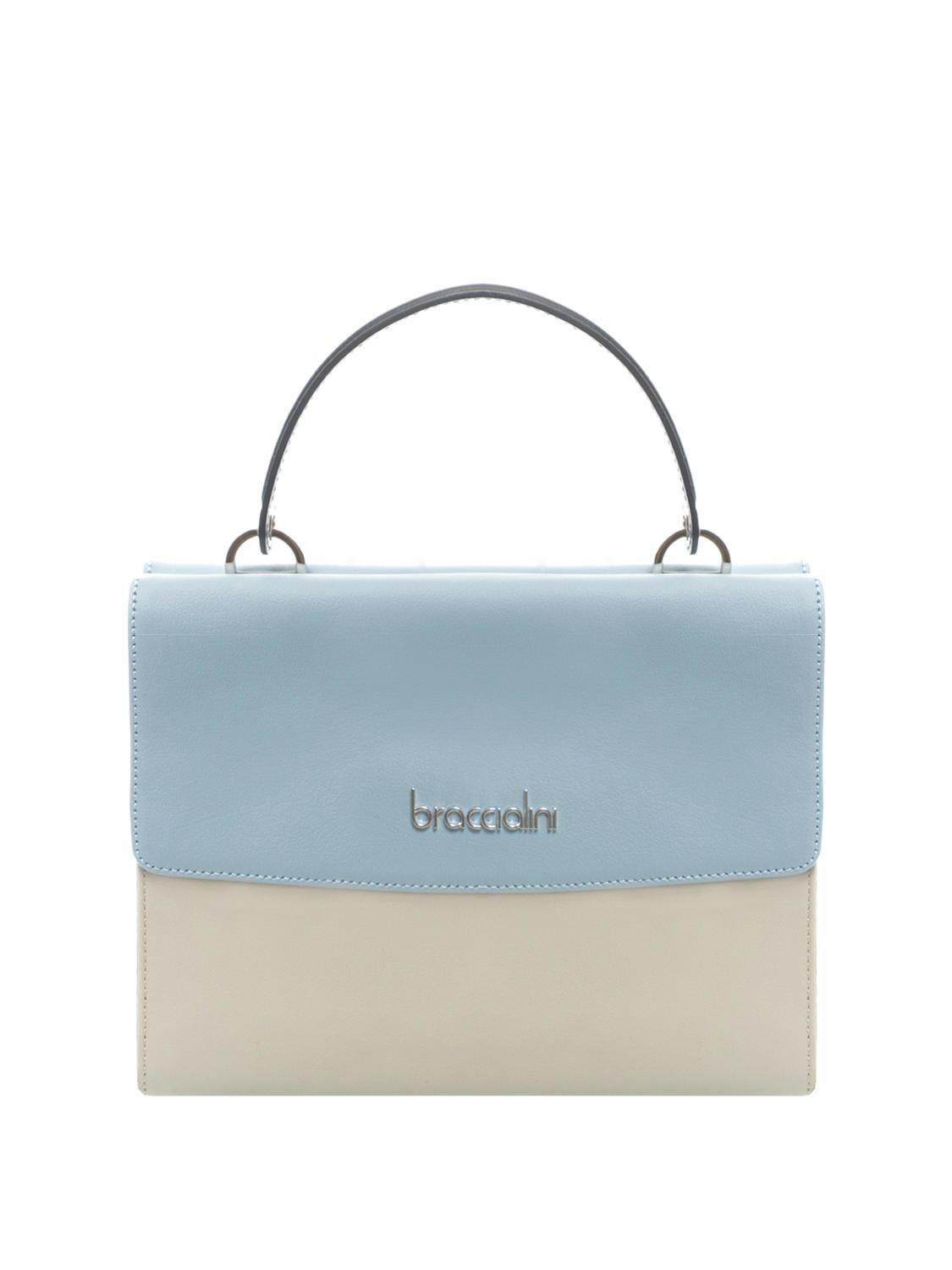 Braccialini Alicia Leather Folder Bag Beige Multi Buy At Outlet Prices