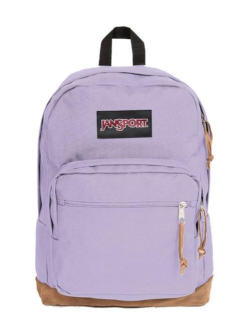 JANSPORT RIGHT PACK Laptop backpack 15 " pastel lilac - Backpacks & School and Leisure