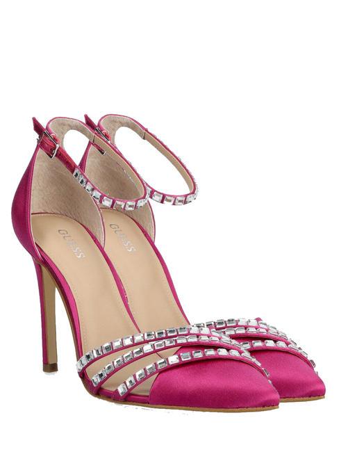 GUESS GADELLA Satin décolleté sandal fuchsia - Women’s shoes