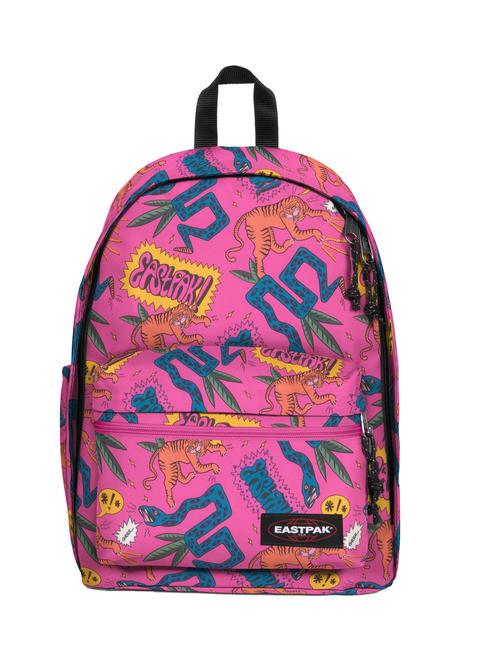 EASTPAK OFFICE ZIPPL'R Backpack with 13'' pc pocket comic pink - Women’s Bags