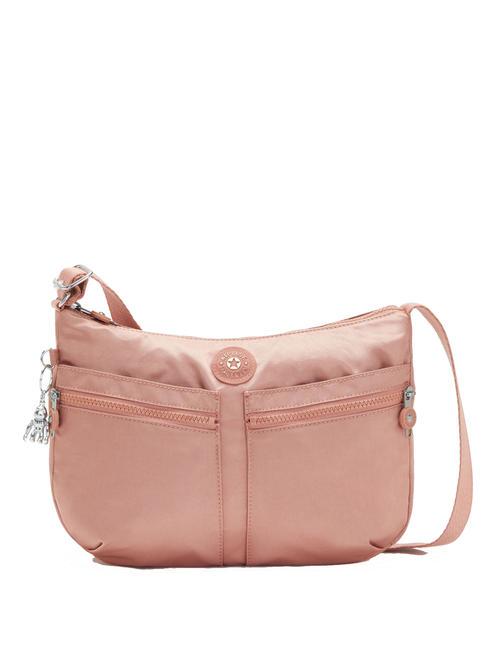 KIPLING IZELLAH M shoulder bag dynamic twill warm rose - Women’s Bags