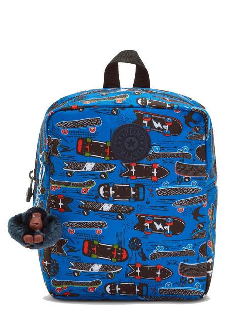 KIPLING SOO Children's backpack new scate print small - Backpacks & School and Leisure