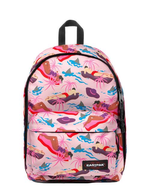 EASTPAK OUT OF OFFICE 13 "laptop backpack funksea pink - Backpacks & School and Leisure