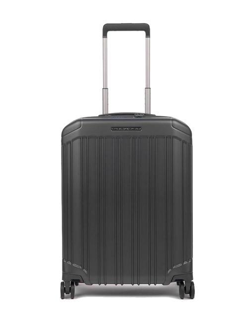 PIQUADRO PQ-LIGHT Ultra slim cabin trolley matte black - Hand luggage