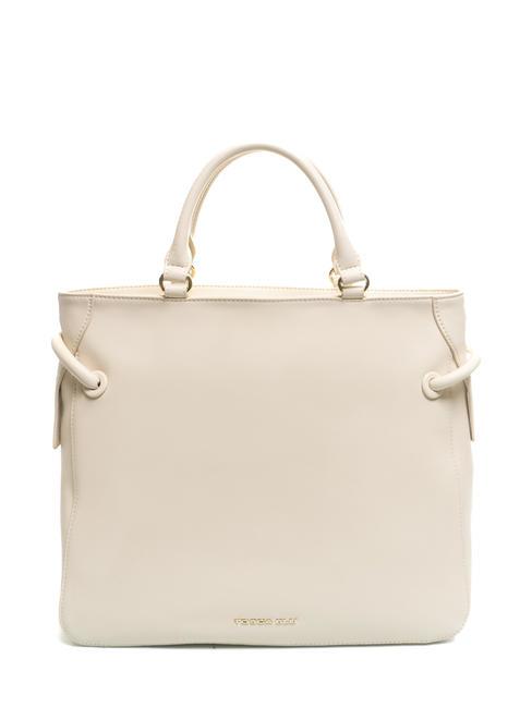 TOSCA BLU GAIA Leather handbag ivory white - Women’s Bags