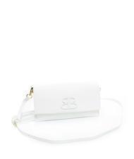 TOSCA BLU JULIA Clutch bag with shoulder strap, in leather white - Women&rsquo;s Bags - 1