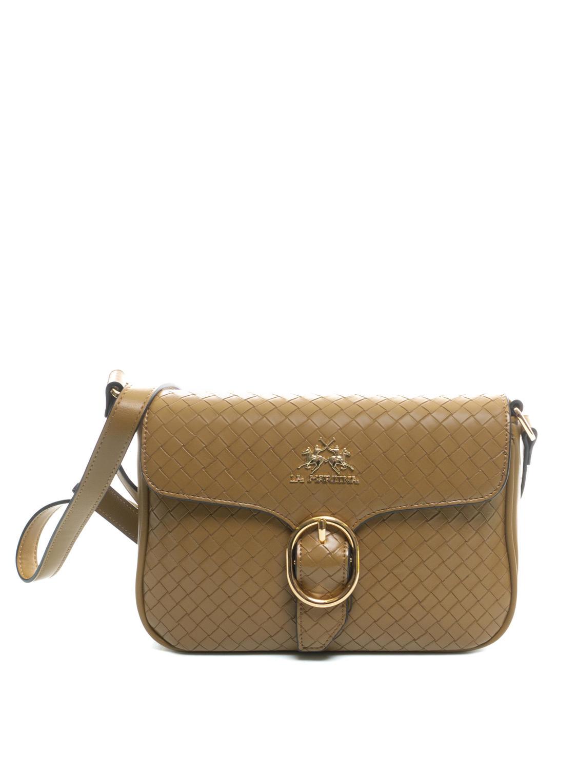 La Martina Odelis Flap Bags Beige Buy At Outlet Prices