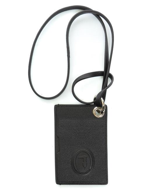 TRUSSARDI ARCHIVE card holder BLACK - Men’s Wallets