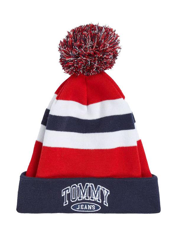 Tommy Hilfiger Varsity Hat With Pom Navycorp - Buy At Outlet Prices!