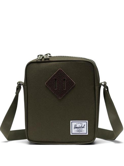 HERSCHEL HERITAGE Shoulder bag ivygr / chco - Over-the-shoulder Bags for Men