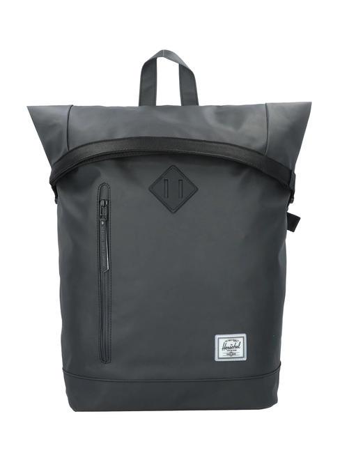 HERSCHEL ROLL TOP 15.6" laptop backpack BLACK - Backpacks & School and Leisure