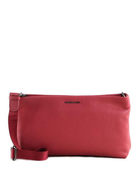 MANDARINA DUCK MELLOW Rectangular leather bag rumba red - Women’s Bags