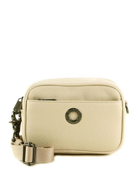 MANDARINA DUCK MELLOW Leather mini camera bag papyrus - Women’s Bags