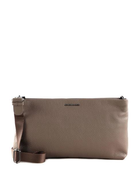 MANDARINA DUCK MELLOW Rectangular leather bag clay - Women’s Bags