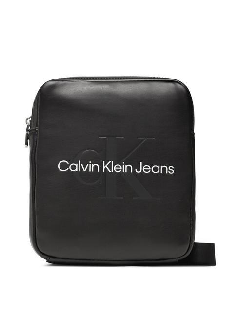 CALVIN KLEIN MONOGRAM SOFT purse black - Hip pouches